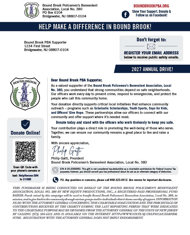 Donation Letter